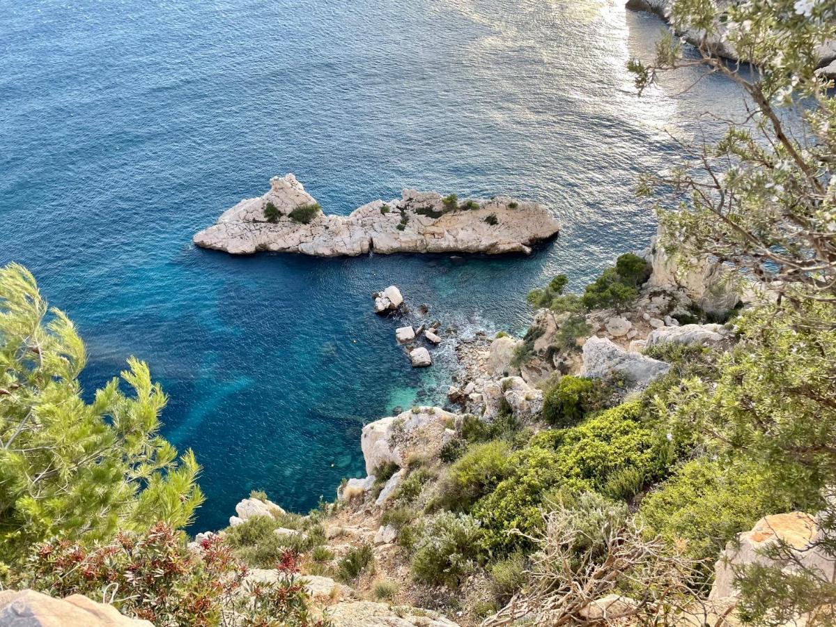 Vue Mer Le Panoramique Vieux-Port De Marseille Exteriér fotografie