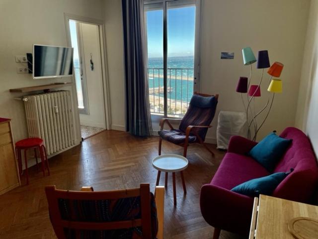 Vue Mer Le Panoramique Vieux-Port De Marseille Exteriér fotografie